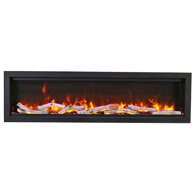 Amantii 50" Symmetry Bespoke Indoor Outdoor Built-In Electric Fireplace