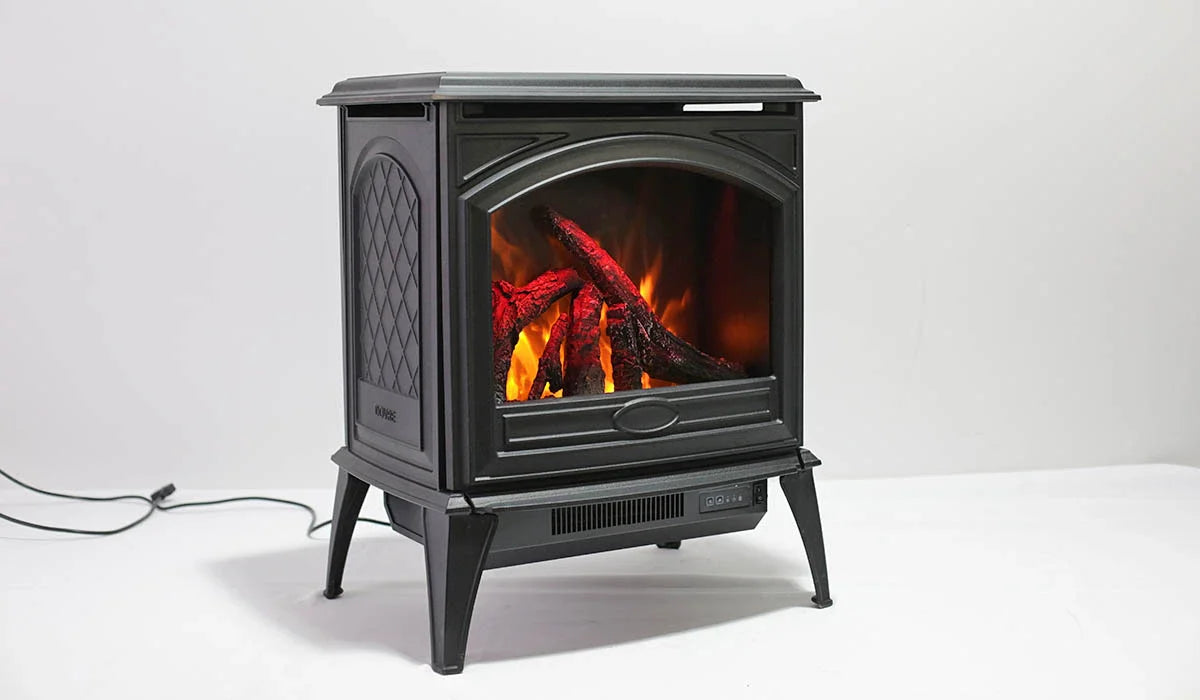 Sierra Flame 23" E50-NA Cast Iron Freestanding Electric Stove