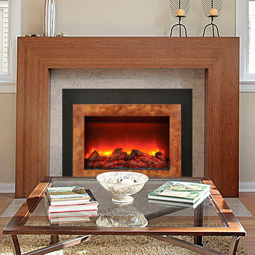 Amantii 30" Sierra Flame Flush Mount Electric Fireplace Insert