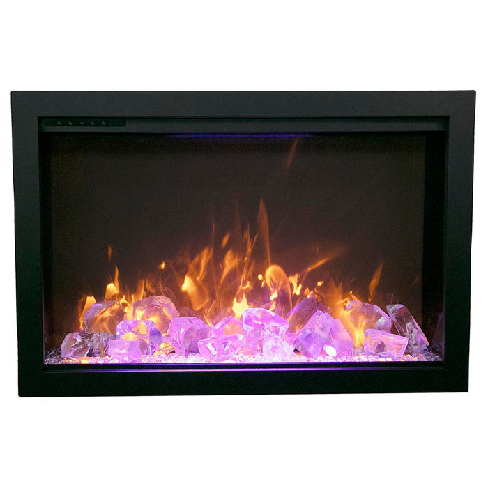 Amantii 33" Traditional Bespoke Smart Indoor Outdoor Electric Fireplace