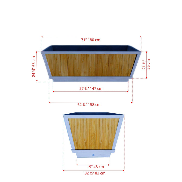 Dundalk LeisureCraft | The Polar Plunge Tub | Canadian Timber Collection