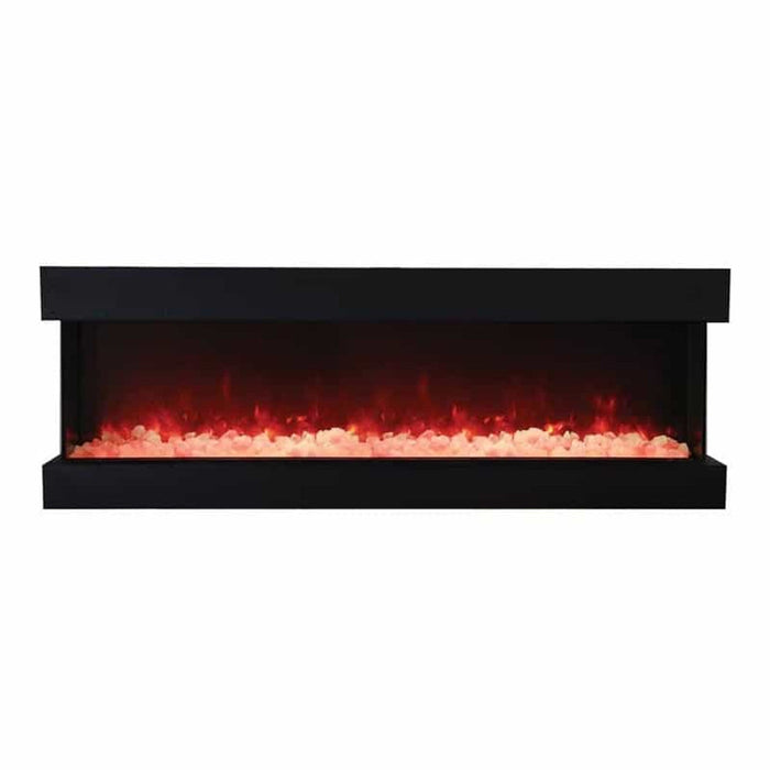 Amantii 72" Tru-View XL Deep Built-In Indoor Outdoor 3 Three Sided Electric Fireplace