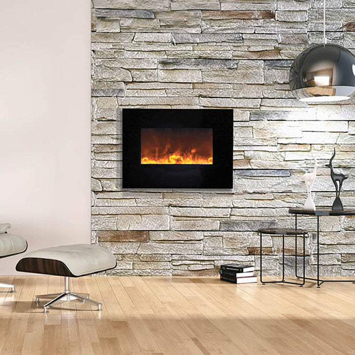 Amantii 88" WM-FM Series Built-in or Wall MounElectric Fireplace