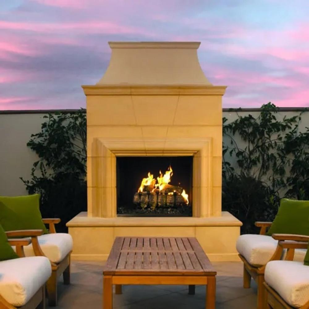 OUTDOOR GAS FIREPLACES