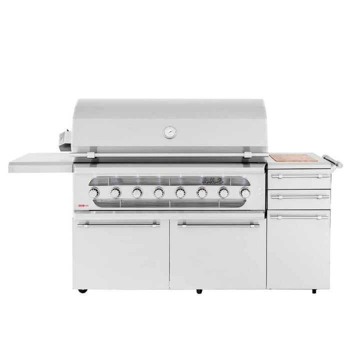 Summerset - Muscle Series 54" Freestanding Hybrid Grill - Dominating Outdoor Cooking Power