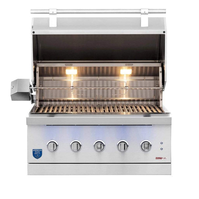 Summerset Encore Series 36" 5-Burner Hybrid Built-In Grill