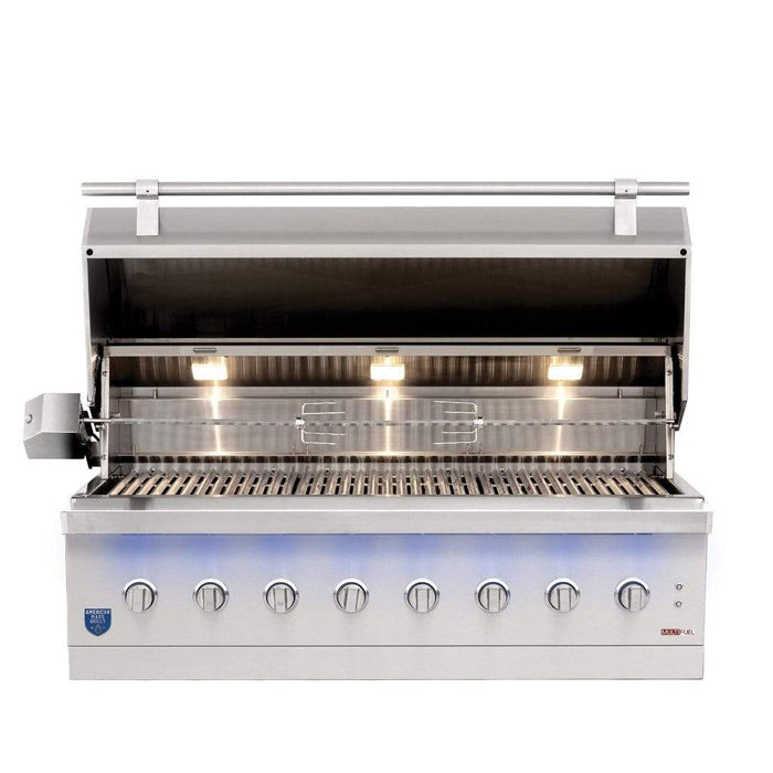 Summerset Encore Series 54" 8-Burner Built-In Hybrid Grill