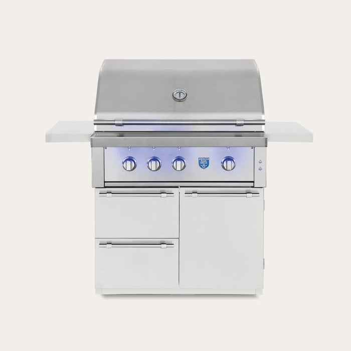 Summerset Estate Series 36" Standalone Gas Grill - Assured American Craftsmanship