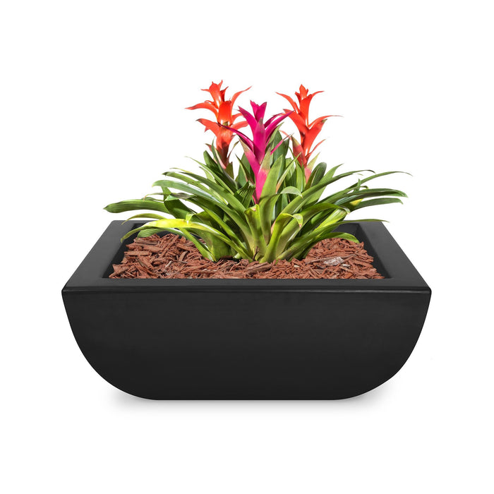 The Outdoor Plus Avalon GFRC Modern Concrete Planter & Water Bowl