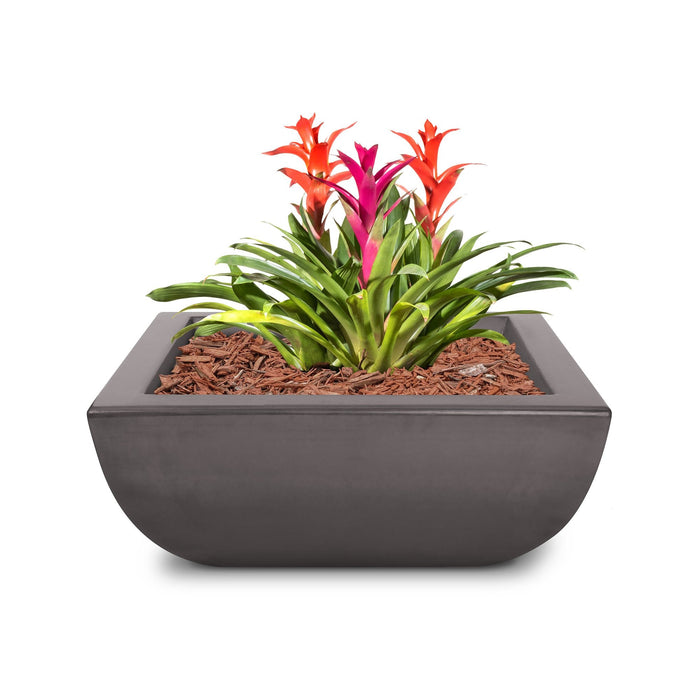 The Outdoor Plus Avalon GFRC Modern Concrete Planter & Water Bowl