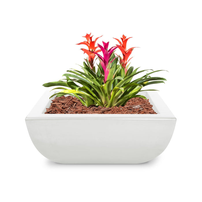 The Outdoor Plus Avalon GFRC Modern Concrete Planter & Water Bowl