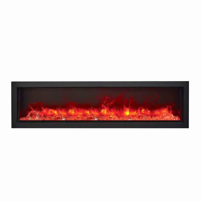 Amantii 88" Panorama BI-88-DEEP-OD Deep linear Indoor Outdoor Electric Fireplace