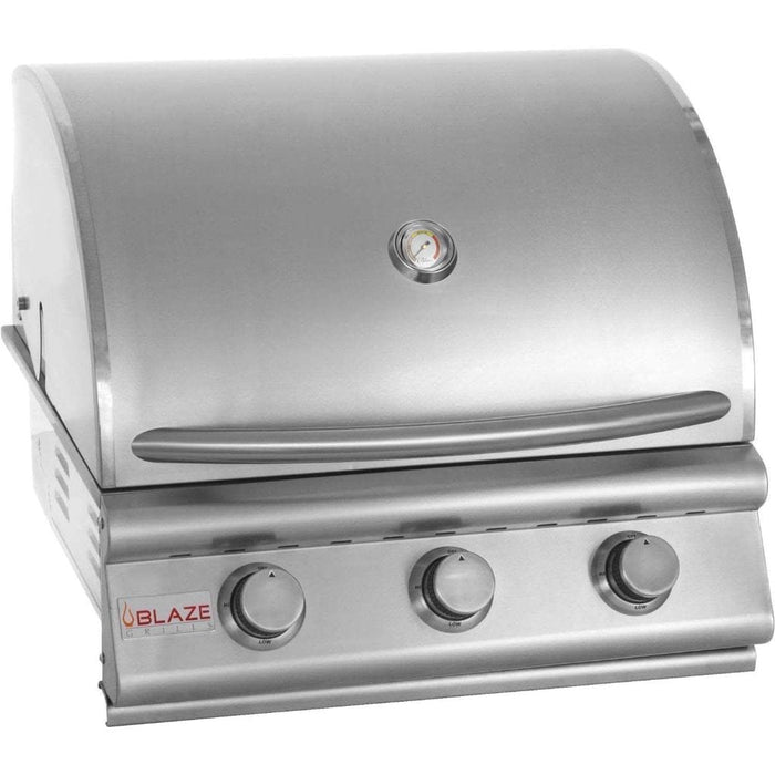 Blaze - Prelude LBM Built-In Gas Grill - 25", 3 Burners