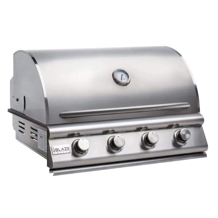 Blaze - Prelude LBM Built-In Gas Grill - 32", 4 Burners