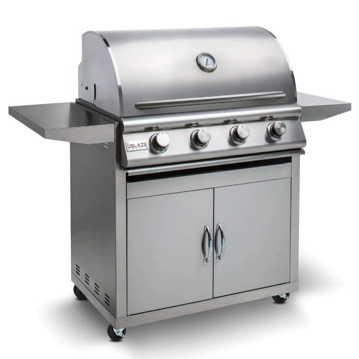 Blaze Prelude Lbm 32-inch 4-burner Freestanding Natural Gas Grill