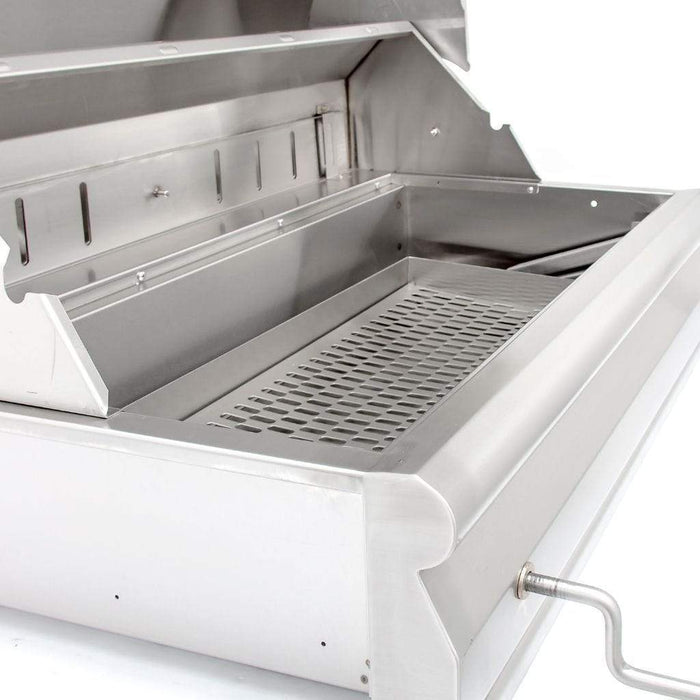 Blaze - Built-In Charcoal Grill - 32" with Adjustable Charcoal Tray