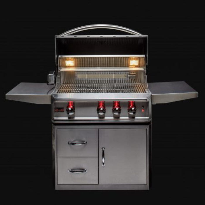 Blaze Lux 34" Professional 3-burner Freestanding Built-in Gas Grill