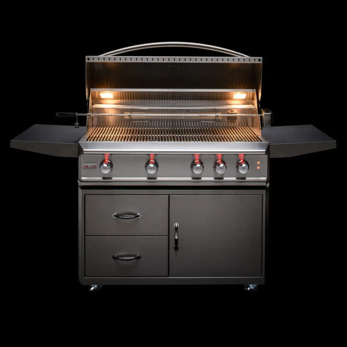 Blaze Professional Lux 44-inch 4-burner Freestanding Built-in Gas Grill