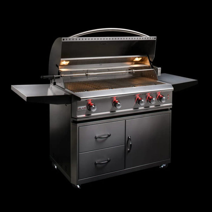 Blaze Professional Lux 44-inch 4-burner Freestanding Built-in Gas Grill