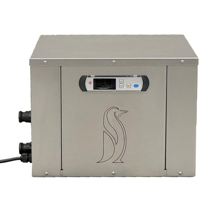 Penguin Chillers | Cold Therapy Insulated Cooler Cold Plunge Tub + Water Chiller Package