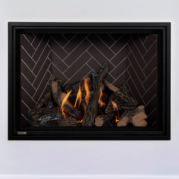 Montigo DelRay Full-Load 42 Square Direct-Vent Gas Fireplace - DRSQ42NI-2