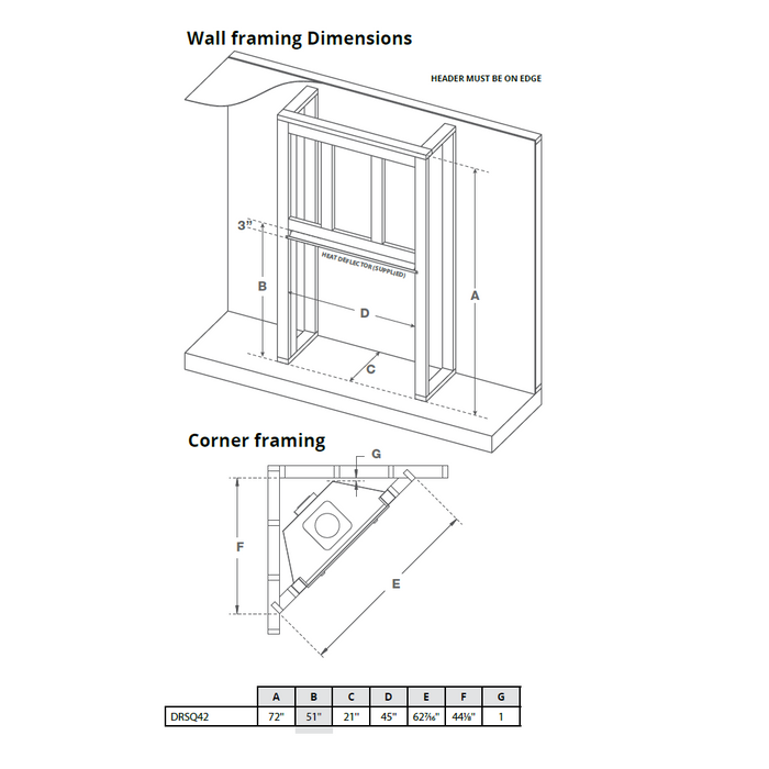 Montigo DelRay Full-Load 42 Square Direct-Vent Gas Fireplace - DRSQ42NI-2