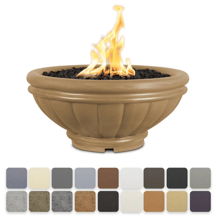 The Outdoor Plus - Roma GFRC Concrete Round Fire Bowl 24"