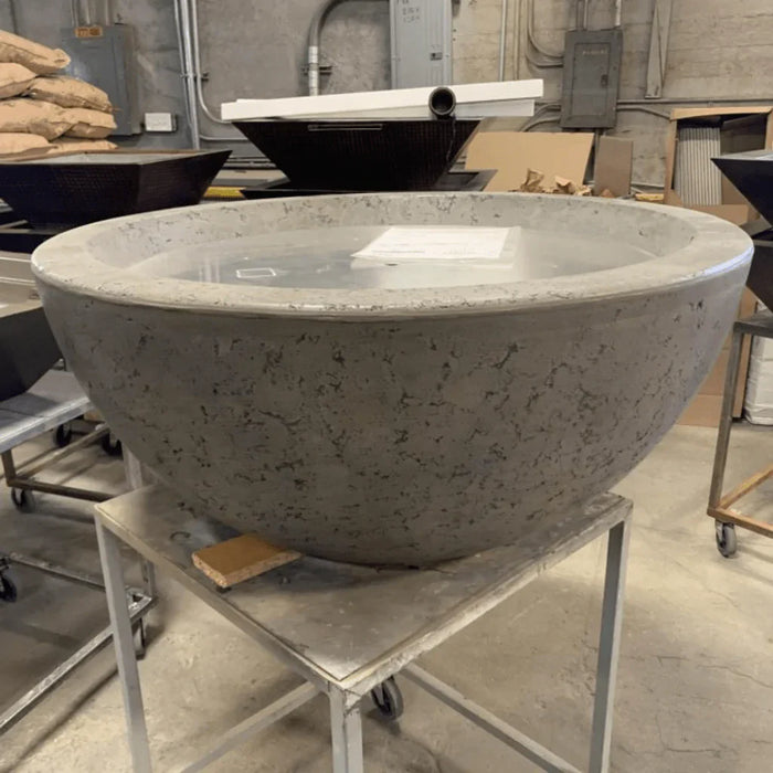 The Outdoor Plus - Luna GFRC Concrete Round Fire Bowl 38"