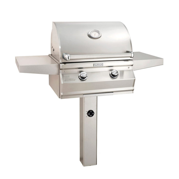 Fire Magic Choice Multi-User 24" CM430s In Ground Post Grill CM430s-RT1N(P)-G6