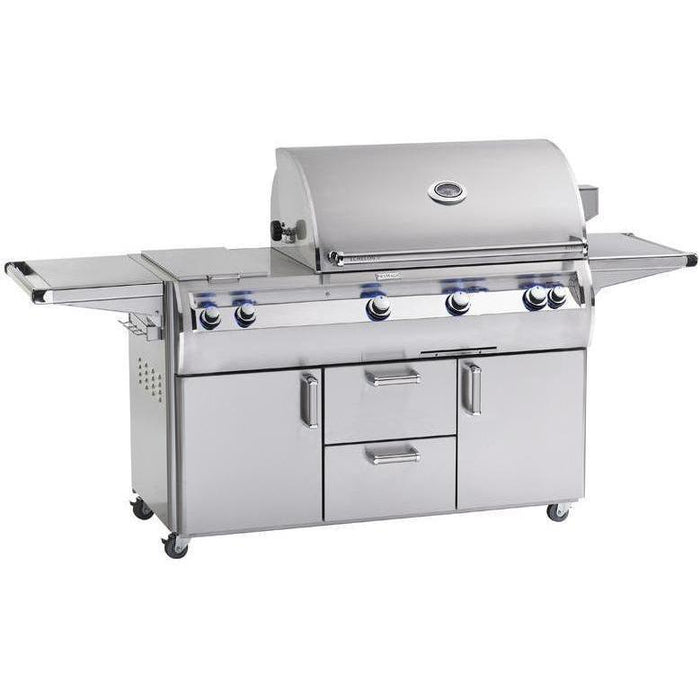 Fire Magic Echelon Diamond 36" Portable Grill with Analog Thermometer & Double Side Burner E790s