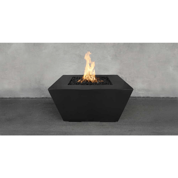 The Outdoor Plus - Redan GFRC Concrete Square Liquid Propane Fire Pit 36"