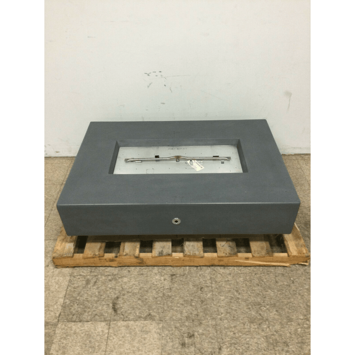 The Outdoor Plus - Cabo Linear GFRC Concrete Rectangle Natural Gas Fire Pit 66"