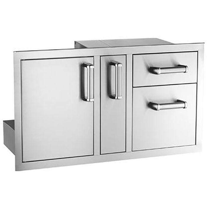 Fire Magic Access Door With Platter Storage & Double Drawer 53816SC