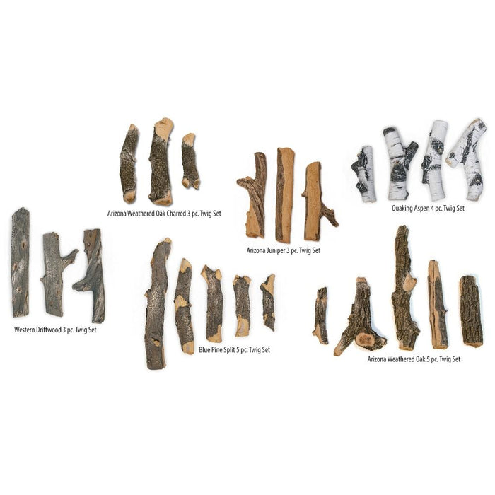 Grand Canyon Twig Kits for Gas Fireplaces and Fire Pits Inserts