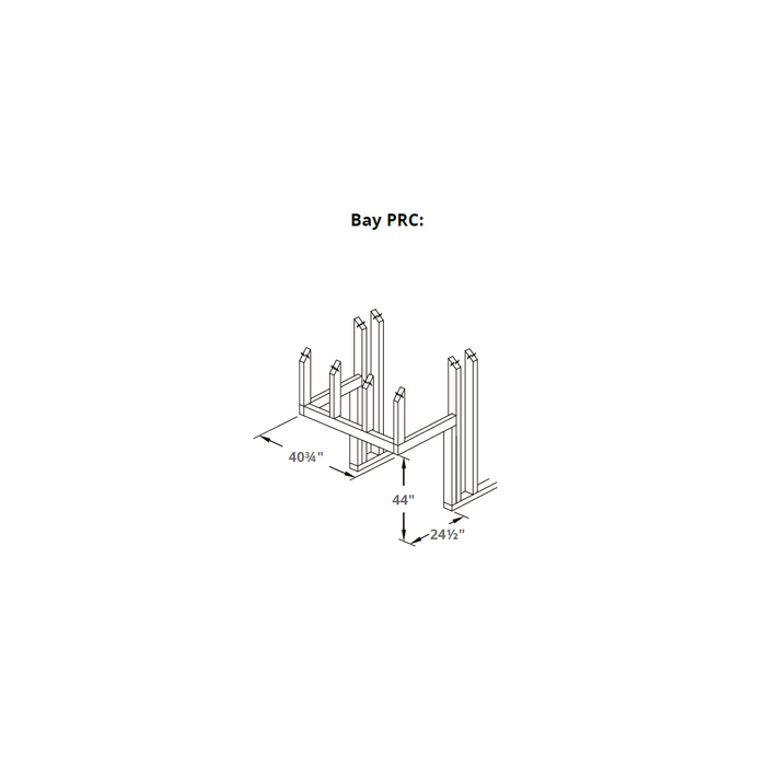 Montigo Divine Bay 38 Traditional Multi-Sided Direct-Vent Gas Fireplace - H38PR