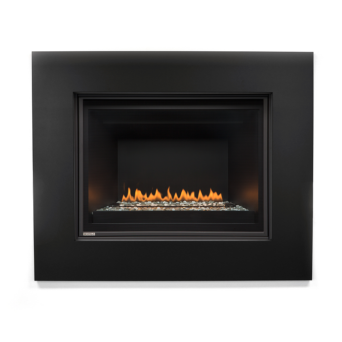 Montigo Satin Black Surround Decorative Surround - H38SFPSB