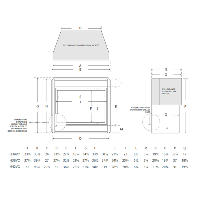 Montigo Divine 38 Vent-Free Outdoor Gas Fireplace - H38V