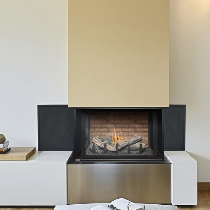 Montigo Divine Bay 38 Traditional Multi-Sided Direct-Vent Gas Fireplace - H38PR