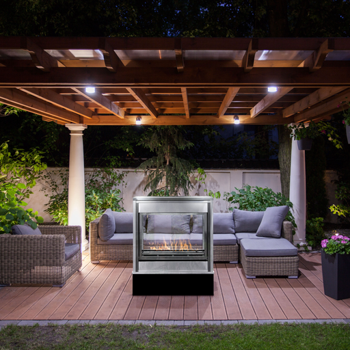 Montigo Divine 38 See-Thru Vent-Free Outdoor Gas Fireplace - H38SV