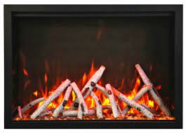 Amantii 26" Traditional Extra slim Modern Smart Electric Fireplace