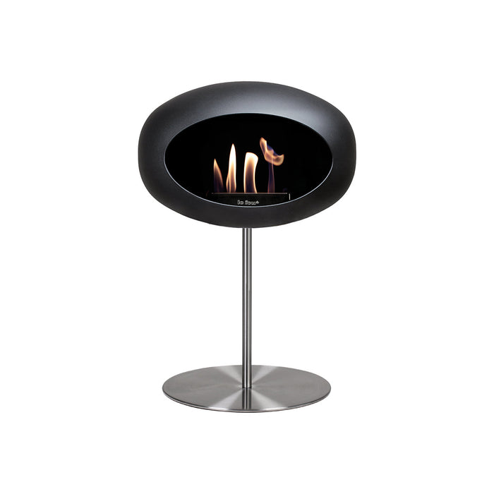 Le Feu Dome Ground Steel Bioethanol Fireplace