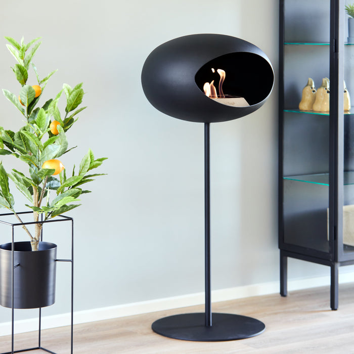 Le Feu Dome Ground Steel Bioethanol Fireplace