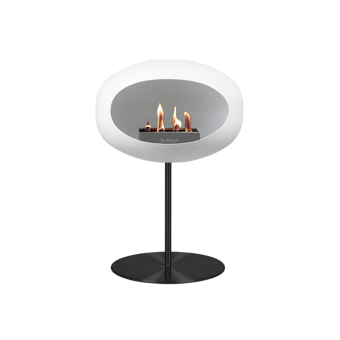 Le Feu Dome Ground Steel Bioethanol Fireplace