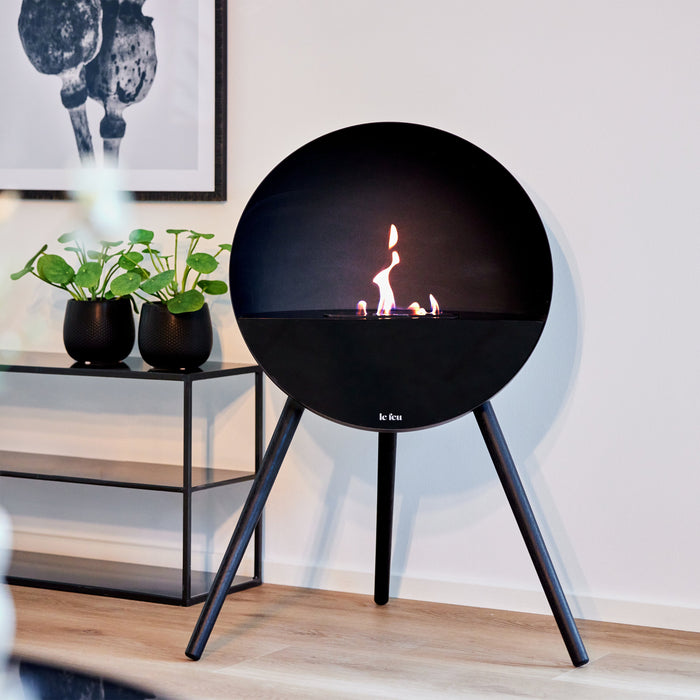 Le Feu Eye Bioethanol Fireplace - Black