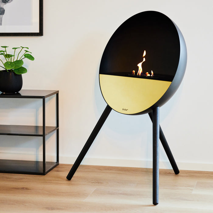 Le Feu Eye Bioethanol Fireplace - Black