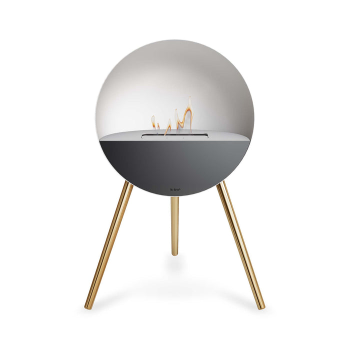 Le Feu Eye Bioethanol Fireplace - White