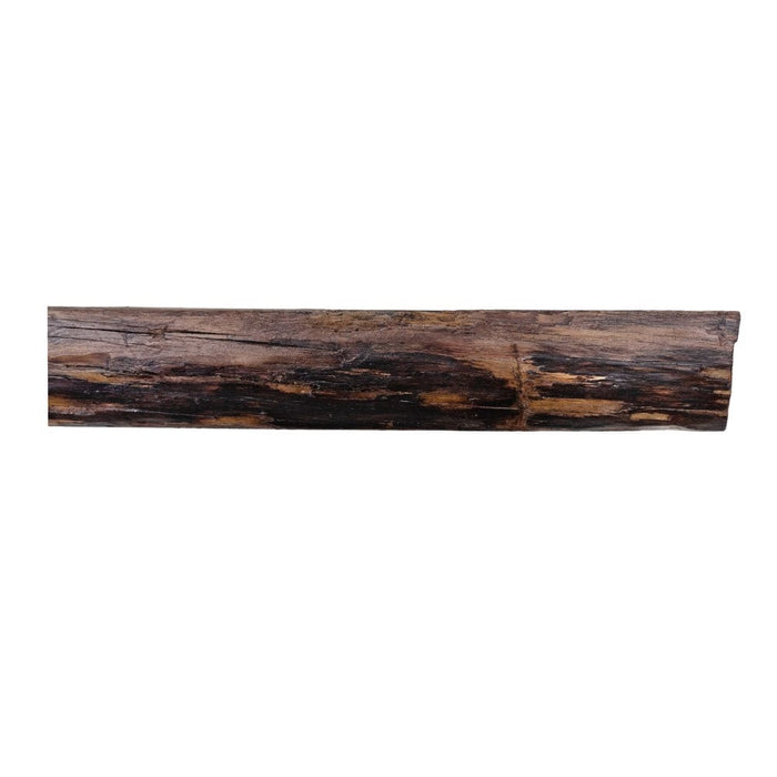 Lexington Hearth Cabin Pine Concrete Faux Wood Mantel Shelf