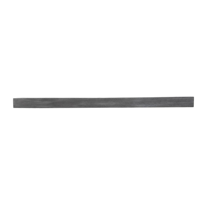 Lexington Hearth Flat Sawn Beam Concrete Mantel - Weathered Gray