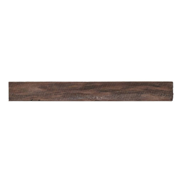 Lexington Hearth Grist Mill Concrete Faux Wood Mantel Shelf