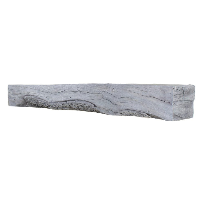 Lexington Hearth Rickhouse Concrete Faux Wood Mantel Shelf